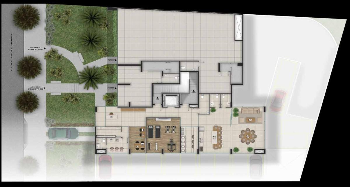 Apartamento, Estoril, 1 Quarto, 1 Vaga, 1 Suíte