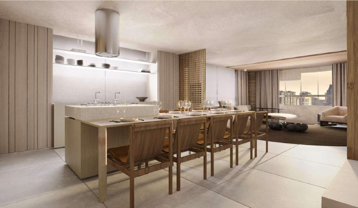 Apartamento, Funcionários, 0 Quarto, 0 Vaga