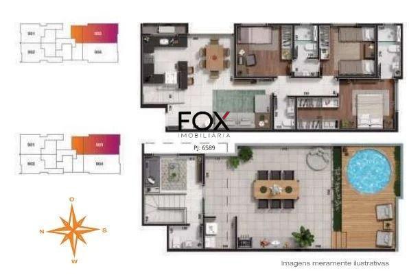 Cobertura, Prado, 2 Quartos, 2 Vagas, 1 Suíte