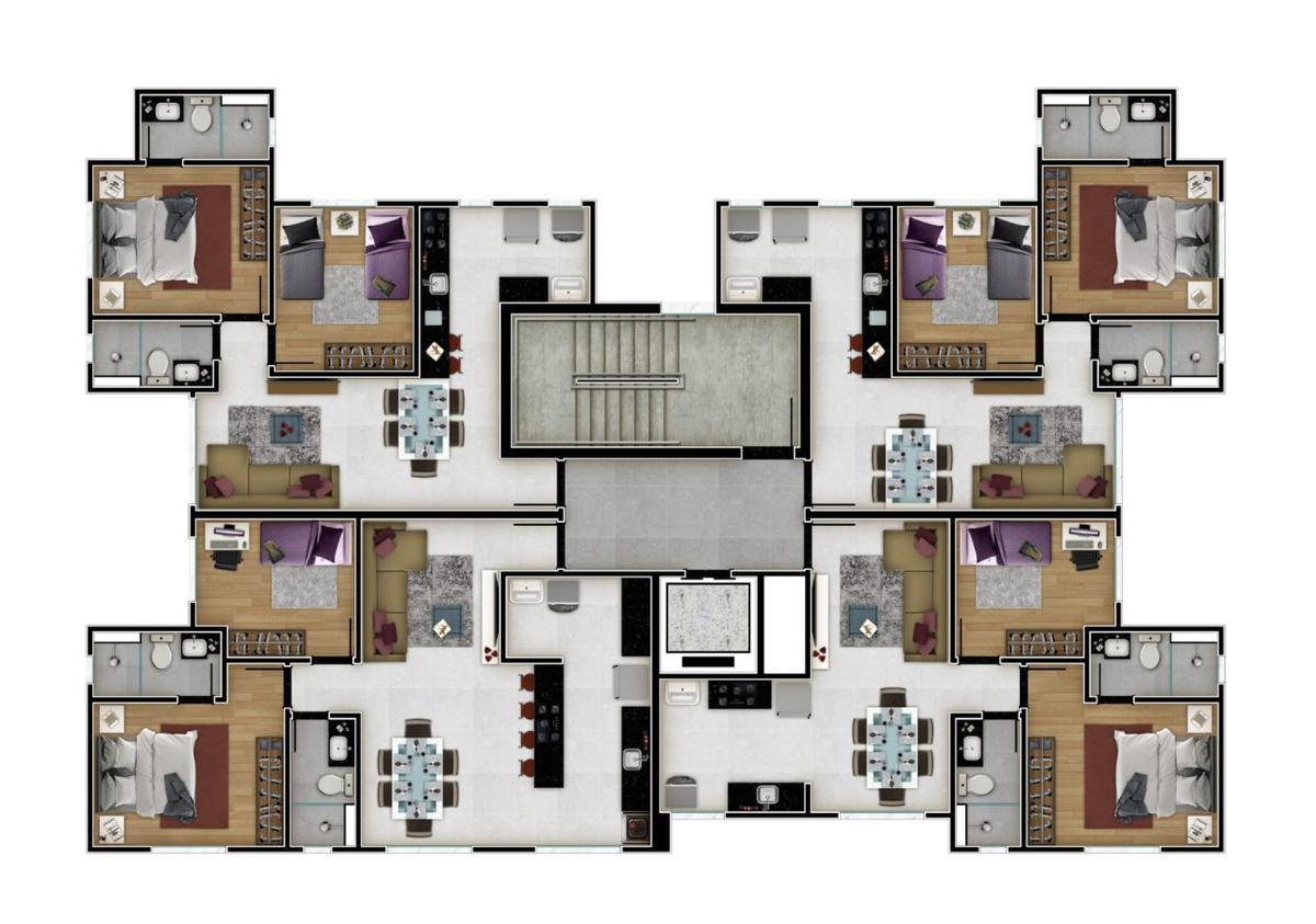 Apartamento, Alto Caiçaras, 2 Quartos, 1 Vaga, 1 Suíte