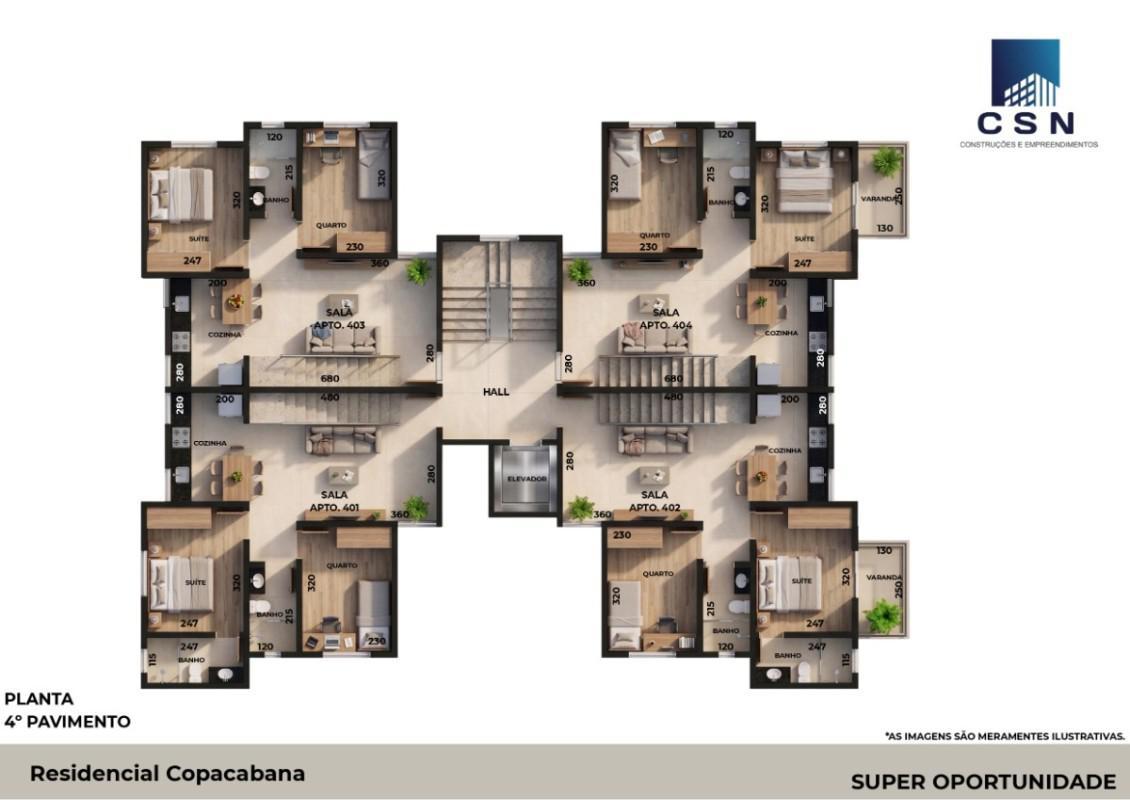 Apartamento, Jardim Leblon, 2 Quartos, 1 Vaga, 1 Suíte