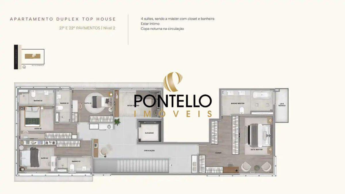 Apartamento, Lourdes, 4 Quartos, 3 Vagas, 2 Suítes