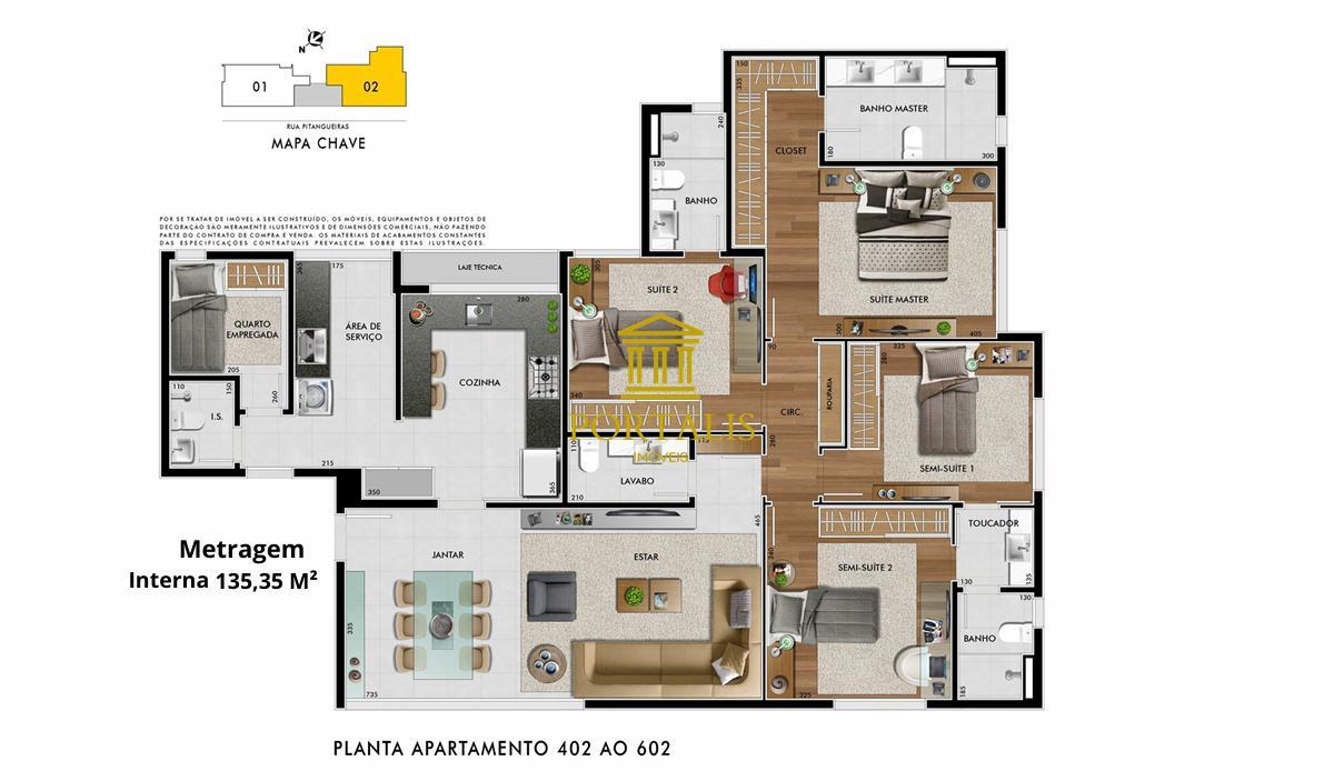 Apartamento, Santo Antônio, 4 Quartos, 4 Vagas, 2 Suítes