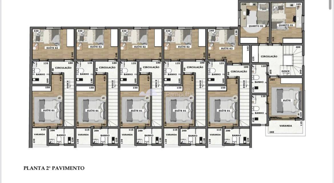 Casa, Santa Amélia, 2 Quartos, 1 Vaga, 2 Suítes