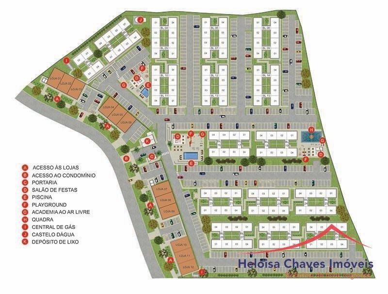 Apartamento, Icaivera, 2 Quartos, 1 Vaga