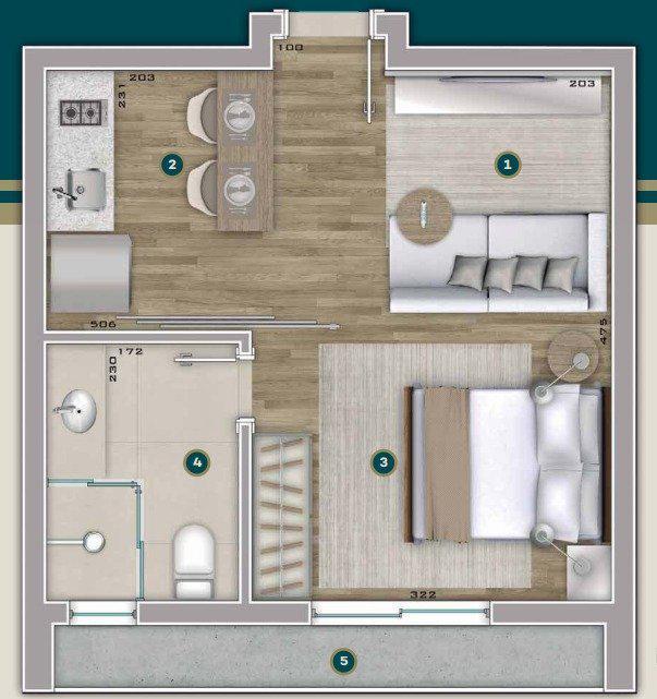 Apart Hotel, Estoril, 1 Quarto, 1 Vaga, 1 Suíte