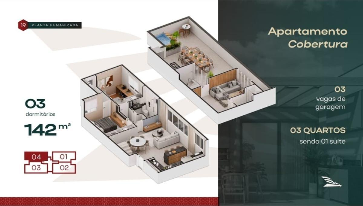Apartamento, Coração Eucarístico, 3 Quartos, 2 Vagas, 1 Suíte