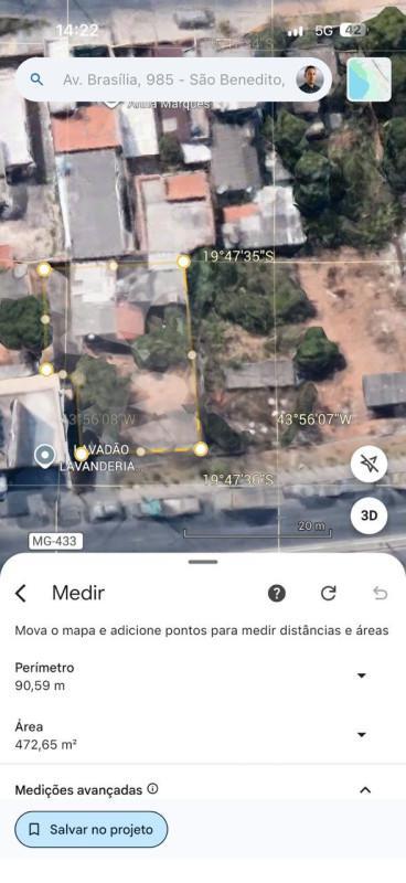Lote, São Benedito, 0 Quarto, 0 Vaga