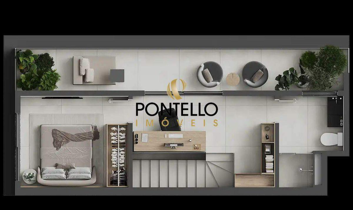 Apartamento, Centro, 1 Quarto, 0 Vaga