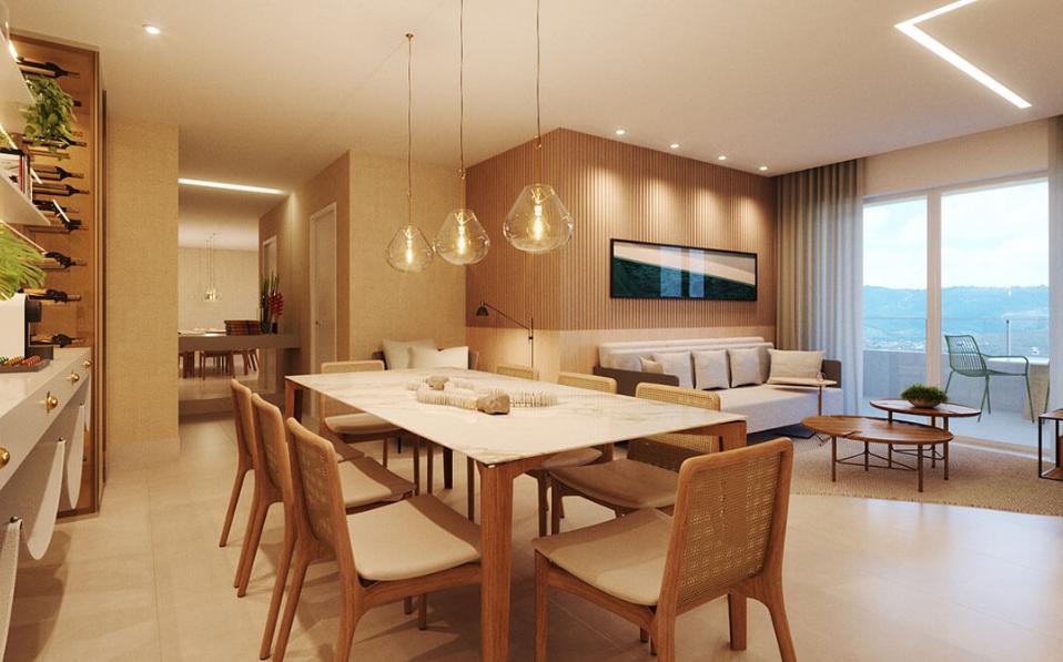 Apartamento, Piemonte, 3 Quartos, 2 Vagas, 1 Suíte