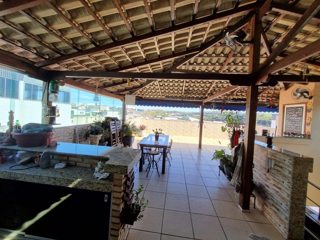 Cobertura, Jardim Riacho das Pedras, 3 Quartos, 2 Vagas, 1 Suíte