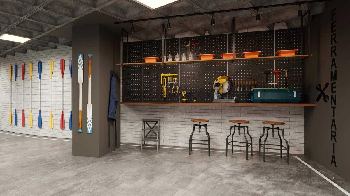 Sala, Alphaville - Lagoa dos Ingleses, 0 Quarto, 1 Vaga