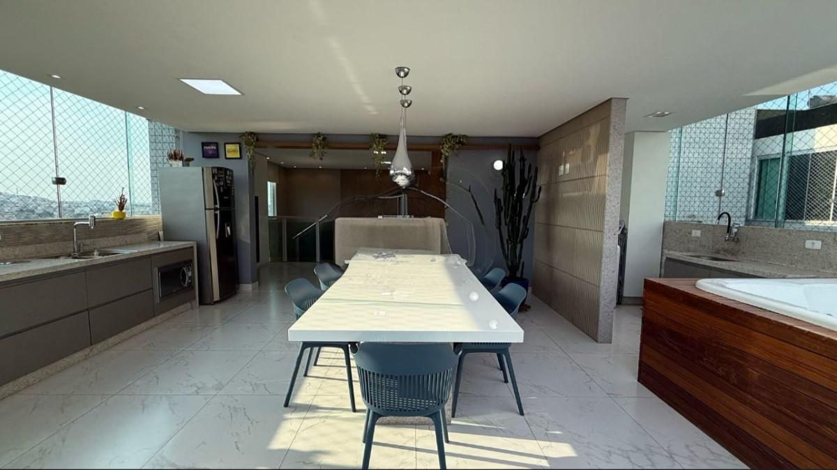 Cobertura, Diamante, 4 Quartos, 3 Vagas, 1 Suíte