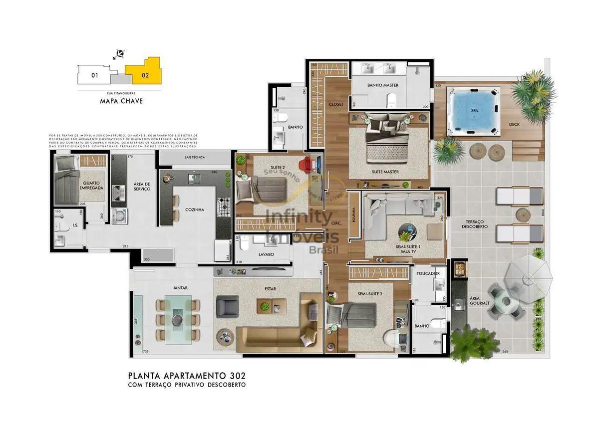 Apartamento, Santo Antônio, 4 Quartos