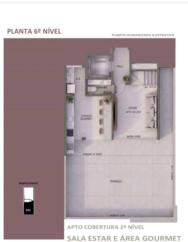 Apartamento, Castelo, 3 Quartos, 2 Vagas, 1 Suíte