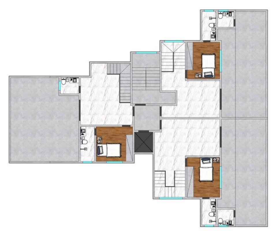 Apartamento, Eldorado, 3 Quartos, 2 Vagas, 1 Suíte