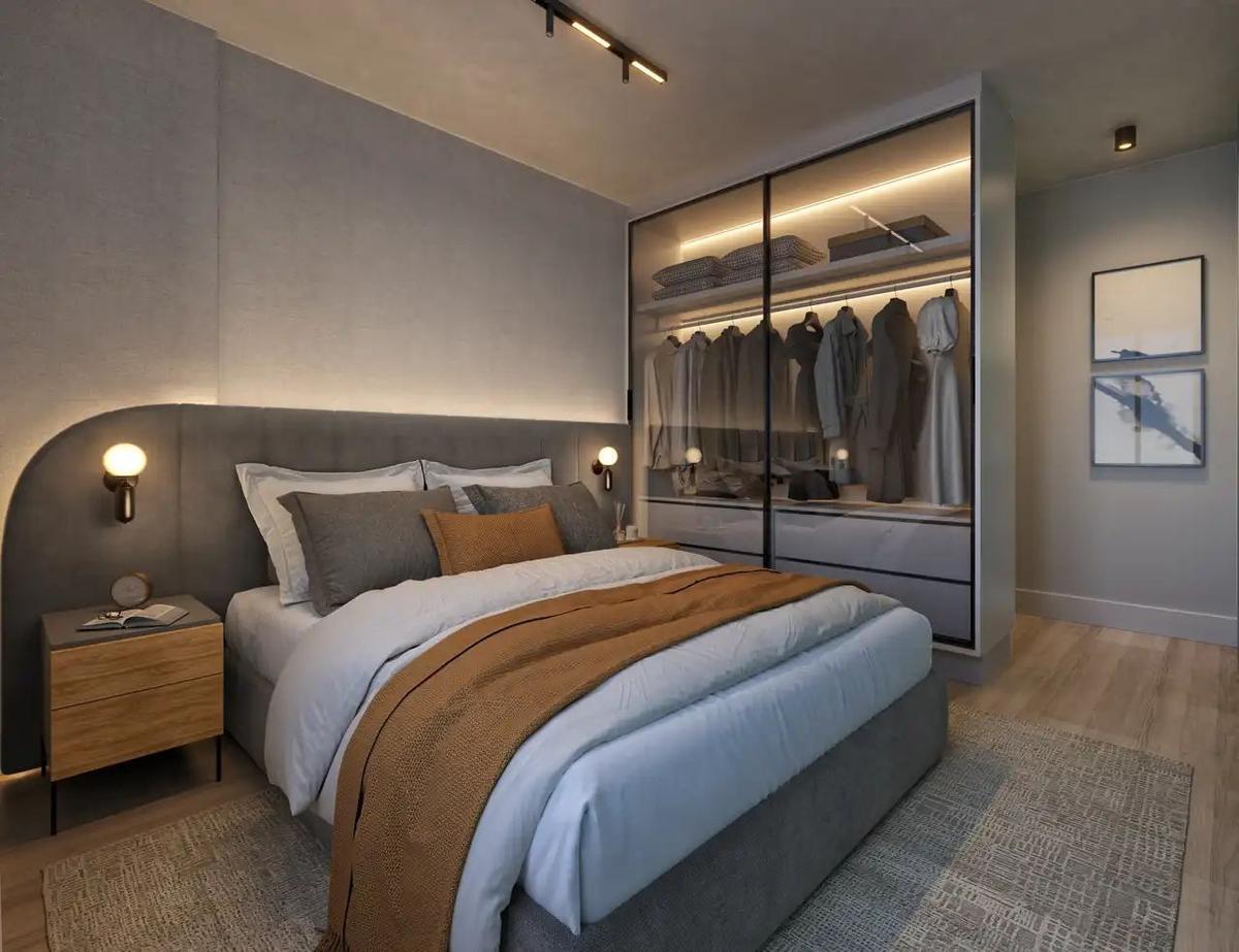 Apartamento, Funcionários, 1 Quarto, 0 Vaga