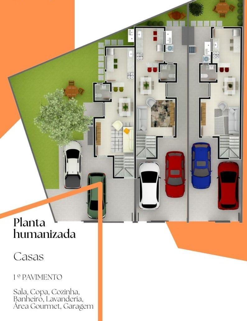 Casa, Diamante, 3 Quartos, 3 Vagas, 1 Suíte