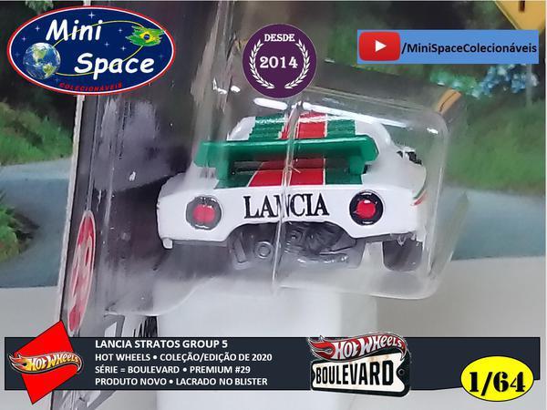 Hot Wheels Lancia Stratos Group 5 Cores Alitalia 1/64