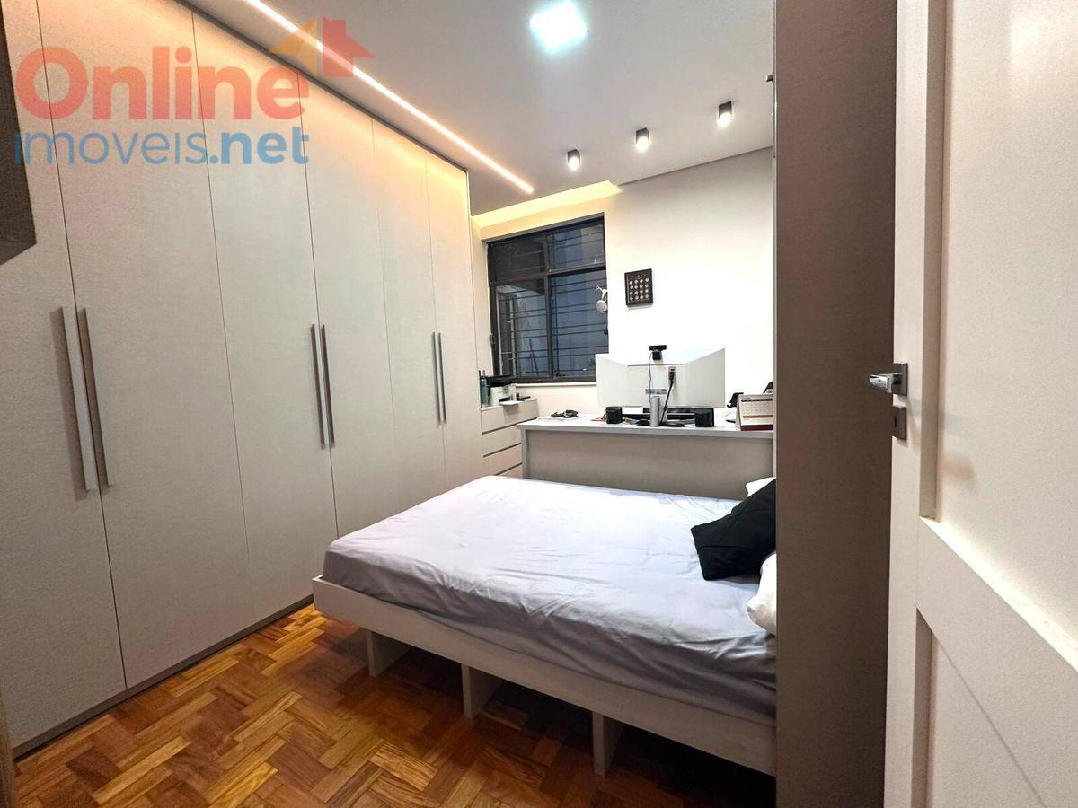 Apartamento, Funcionários, 4 Quartos, 0 Vaga, 1 Suíte