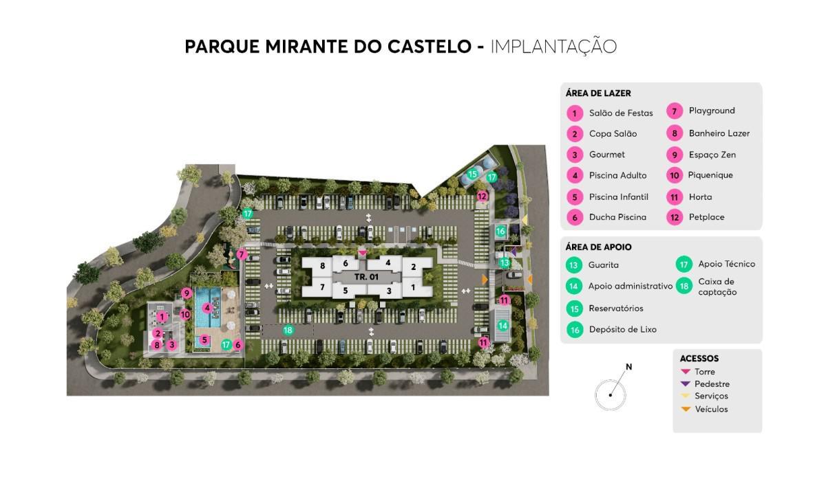 Apartamento, Santa Terezinha, 2 Quartos, 1 Vaga, 1 Suíte