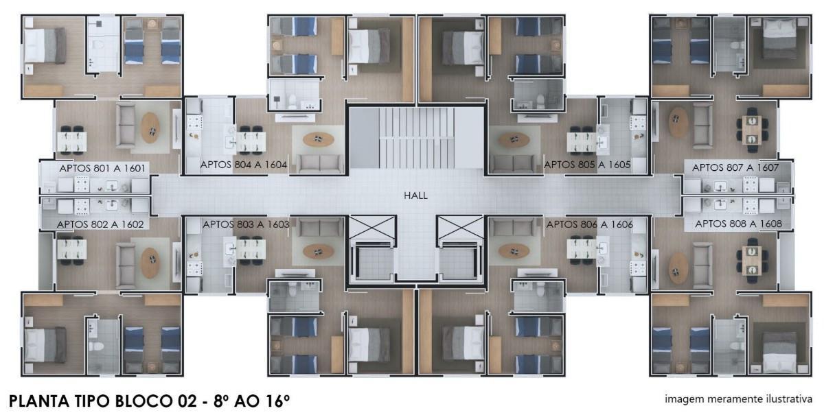 Apartamento, Canaã, 2 Quartos, 1 Vaga