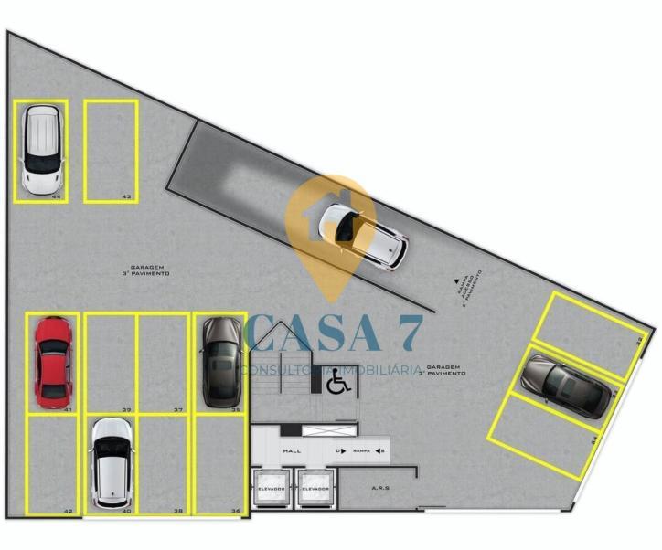 Apartamento, Lourdes, 3 Quartos, 0 Vaga, 1 Suíte