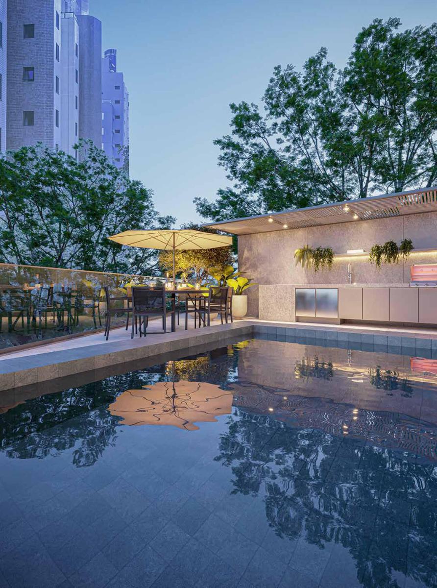 Apartamento, Vila da Serra, 4 Quartos, 0 Vaga, 2 Suítes