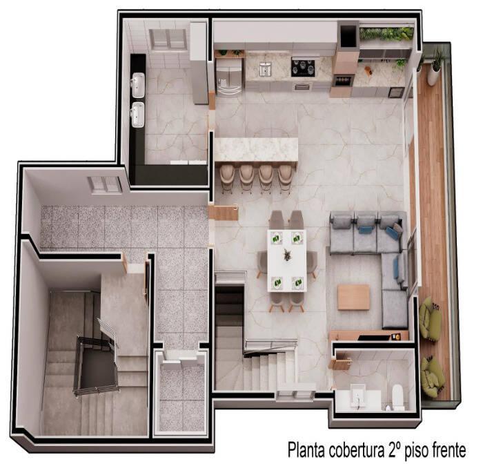 Apartamento, Horto, 2 Quartos, 2 Vagas, 1 Suíte