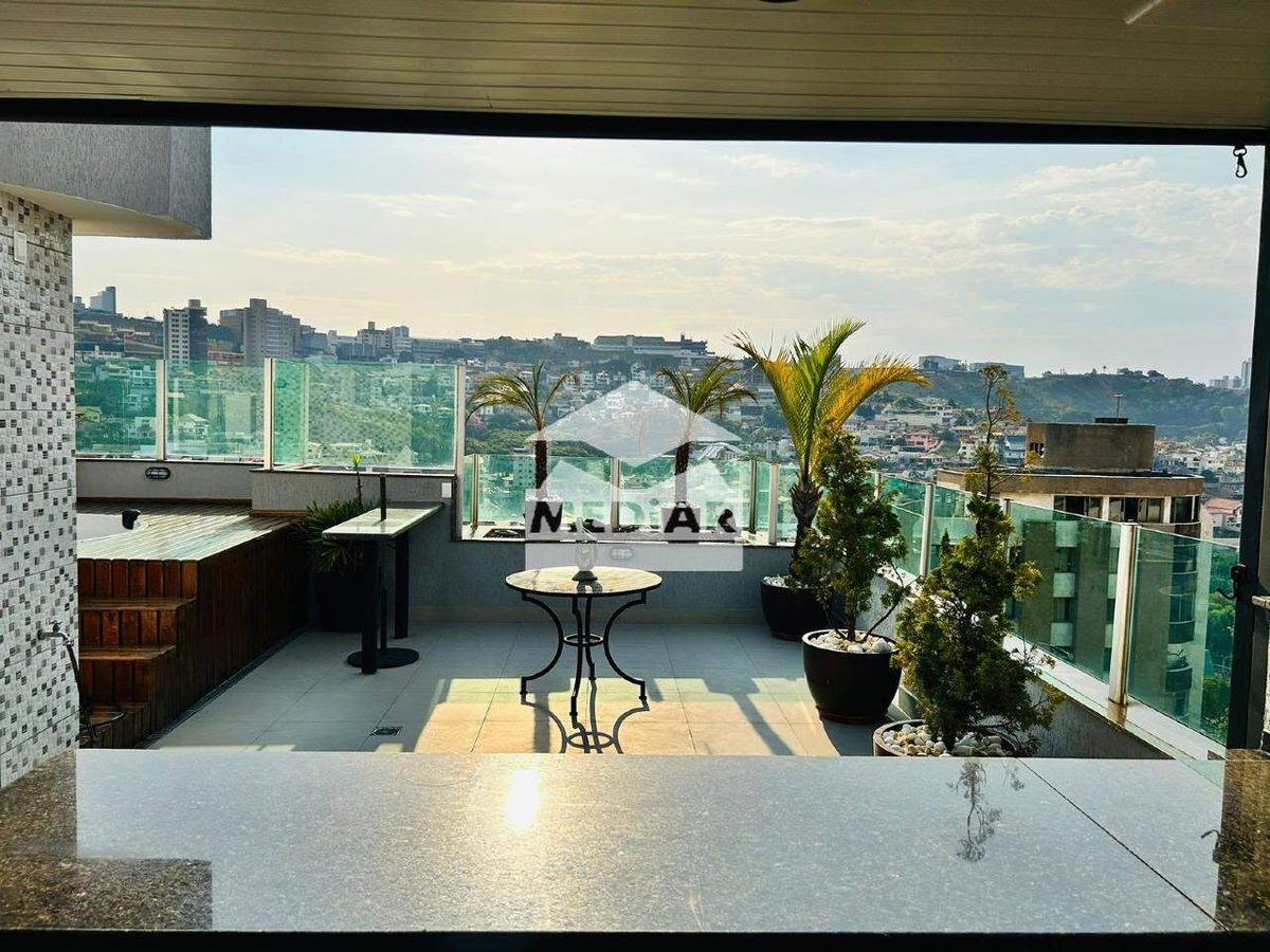 Cobertura, Santa Lúcia, 3 Quartos, 2 Vagas, 1 Suíte