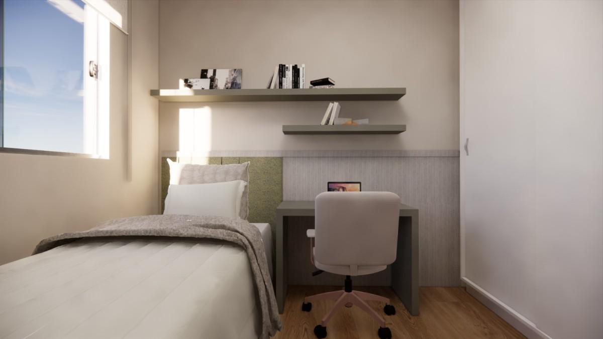 Apartamento, Coqueiros, 2 Quartos, 1 Vaga
