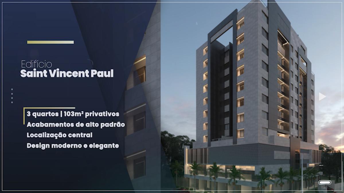 Apartamento, Centro, 3 Quartos, 2 Vagas, 1 Suíte
