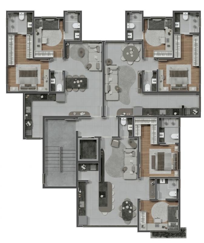 Apartamento, Santo Antônio, 2 Quartos, 2 Vagas, 1 Suíte