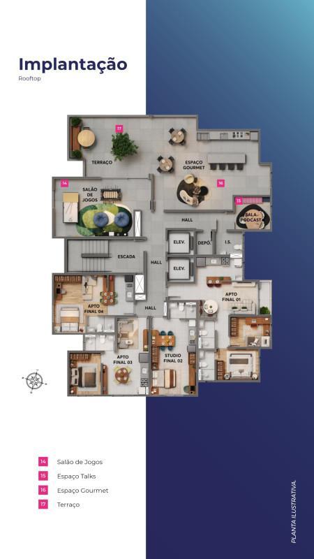 Apartamento, Barroca, 2 Quartos, 1 Vaga