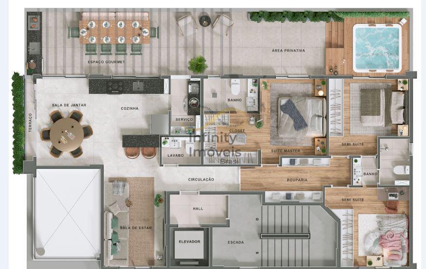 Apartamento, Anchieta, 3 Quartos