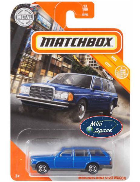 Matchbox 1980 Mercedes Benz S123 State Wagon Azul 1/64