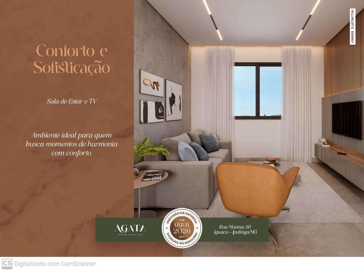 Apartamento, Iguaçu, 2 Quartos, 1 Vaga, 1 Suíte