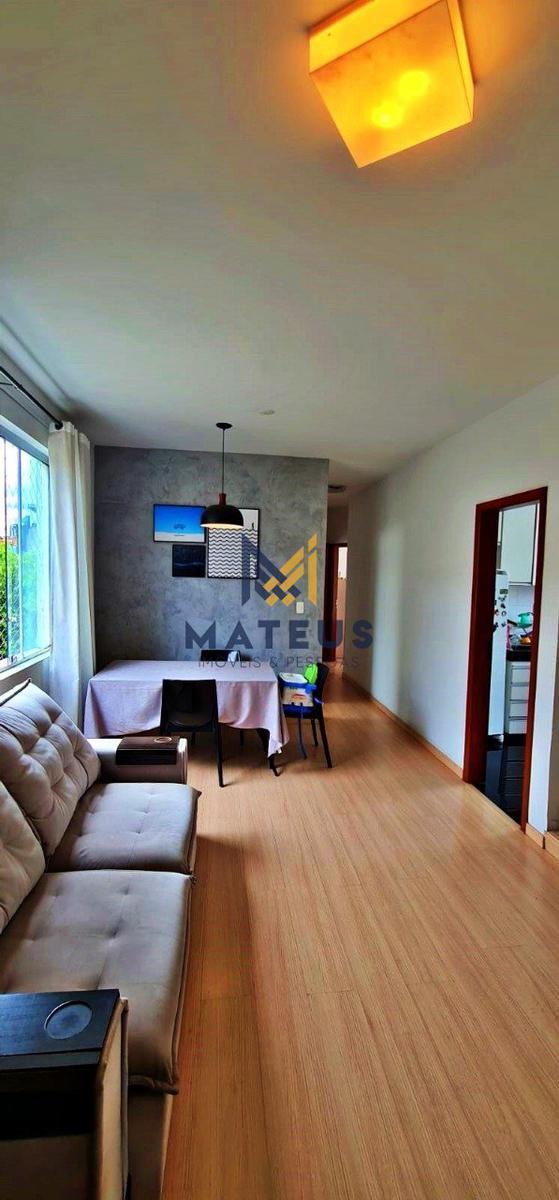Apartamento, Caiçaras, 3 Quartos, 2 Vagas, 1 Suíte