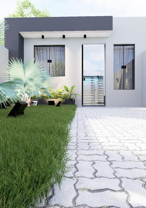 Casa, Eldorado, 2 Quartos, 2 Vagas