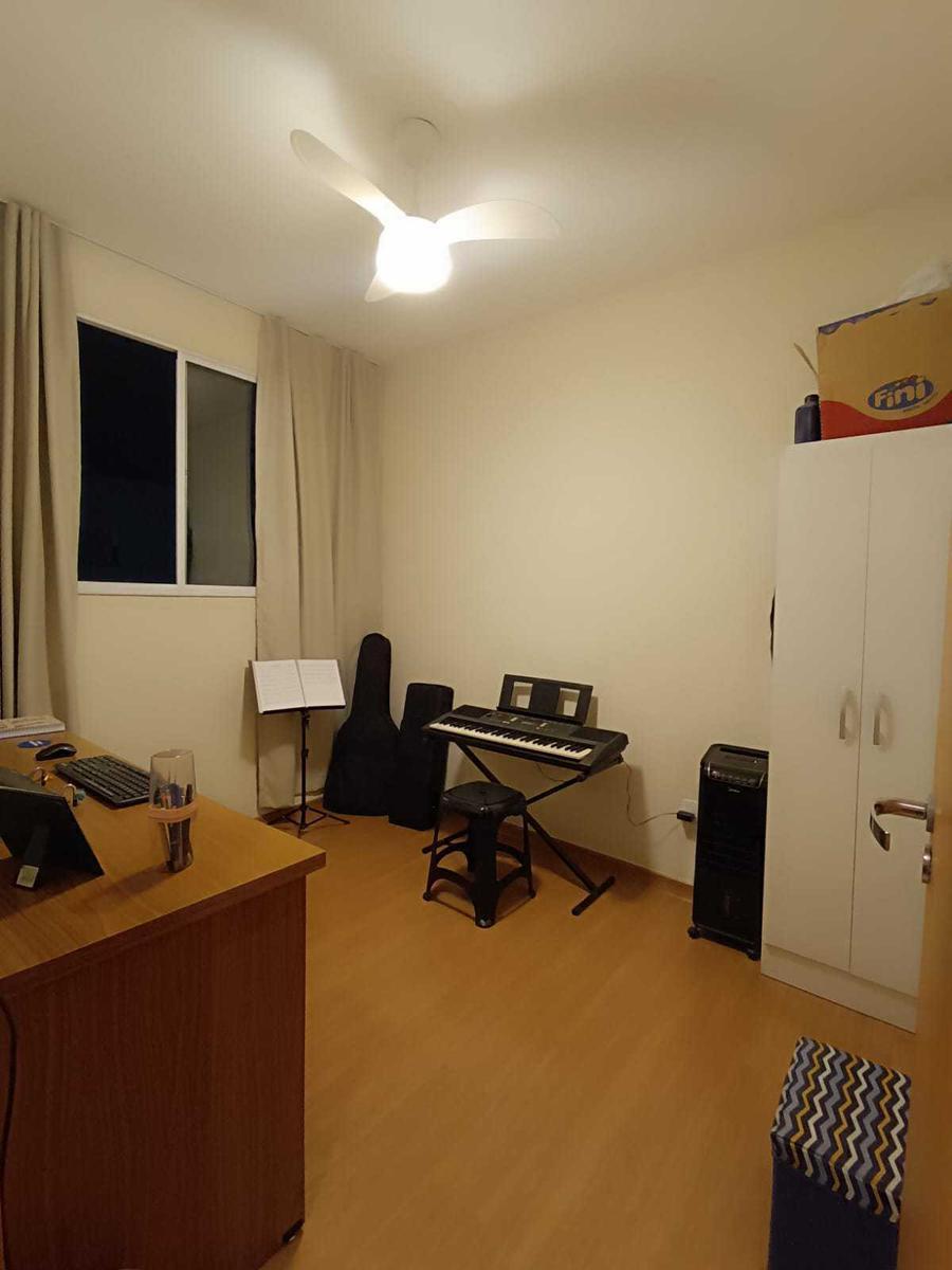 Apartamento, Urca (justinópolis), 2 Quartos, 1 Vaga