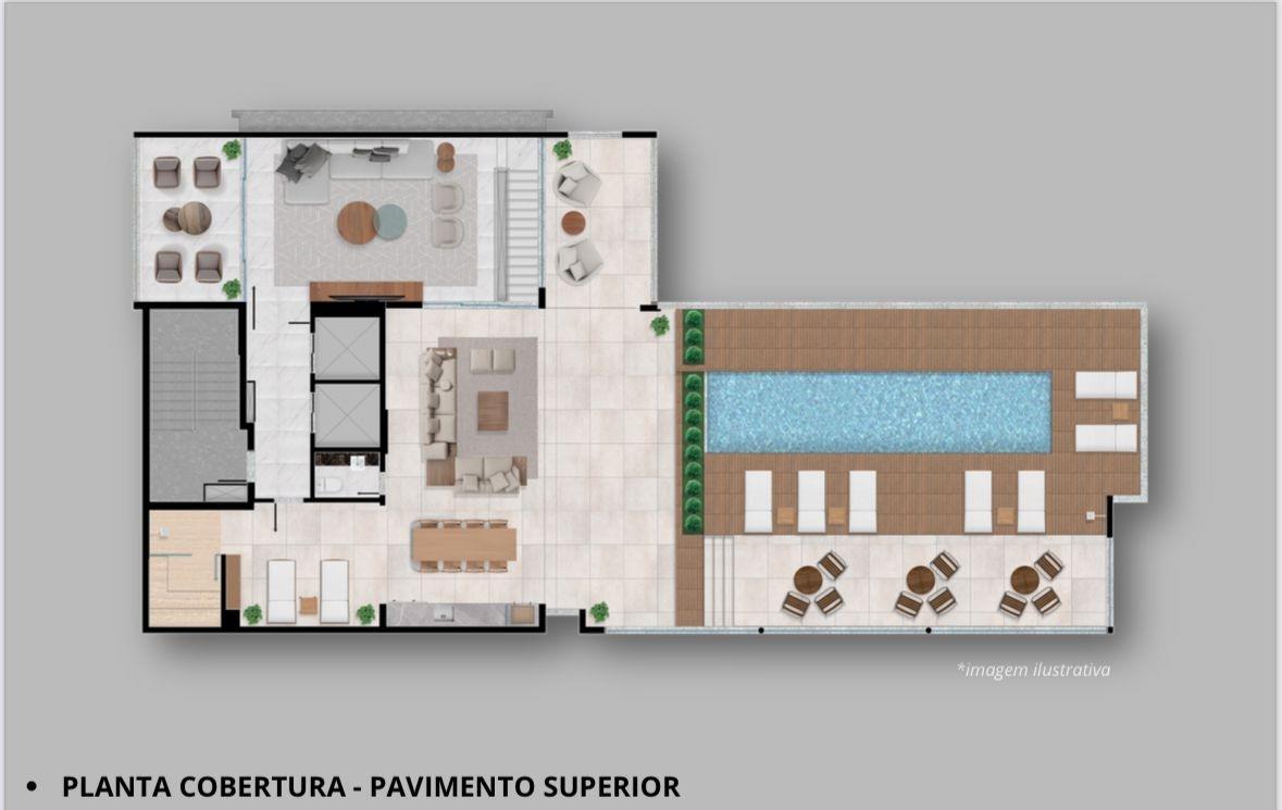 Cobertura, Santo Agostinho, 4 Quartos, 5 Vagas, 4 Suítes