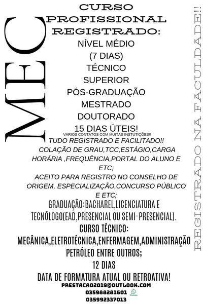 Capacitação Profissional 2019