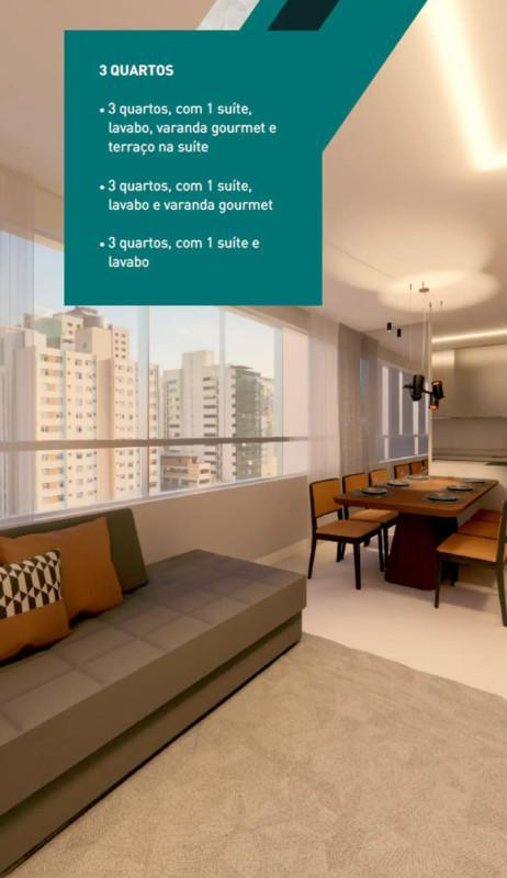 Apartamento, Lourdes, 3 Quartos, 2 Vagas, 1 Suíte