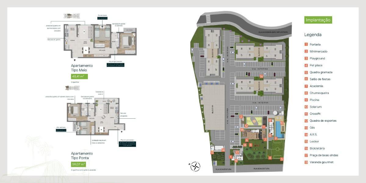 Apartamento, Indaiá, 2 Quartos, 1 Vaga, 1 Suíte