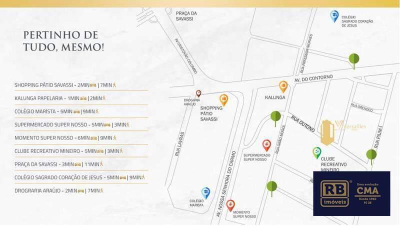 Cobertura, Carmo, 4 Quartos, 3 Vagas, 4 Suítes