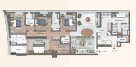 Apartamento, Vale do Sereno, 3 Quartos, 2 Vagas, 1 Suíte