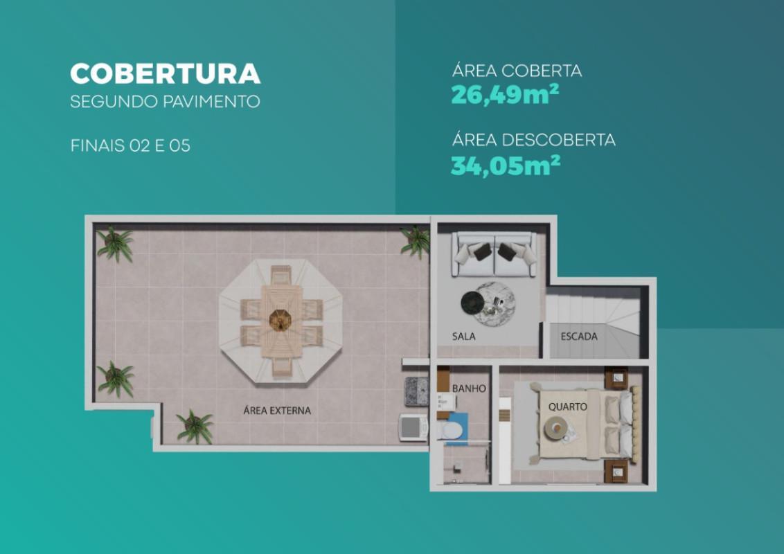 Apartamento, Santa Mônica, 3 Quartos, 2 Vagas, 1 Suíte