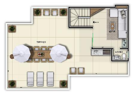 Cobertura, Nova Floresta, 3 Quartos, 3 Vagas, 1 Suíte