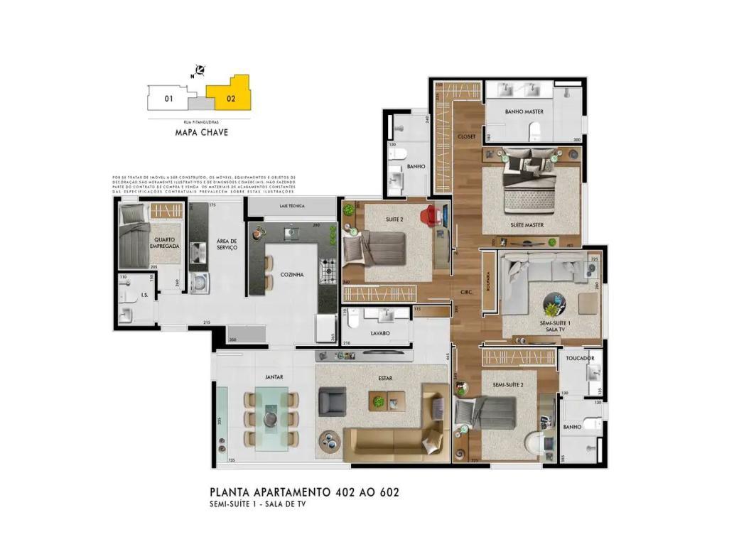 Apartamento, Santo Antônio, 3 Quartos, 3 Vagas, 1 Suíte