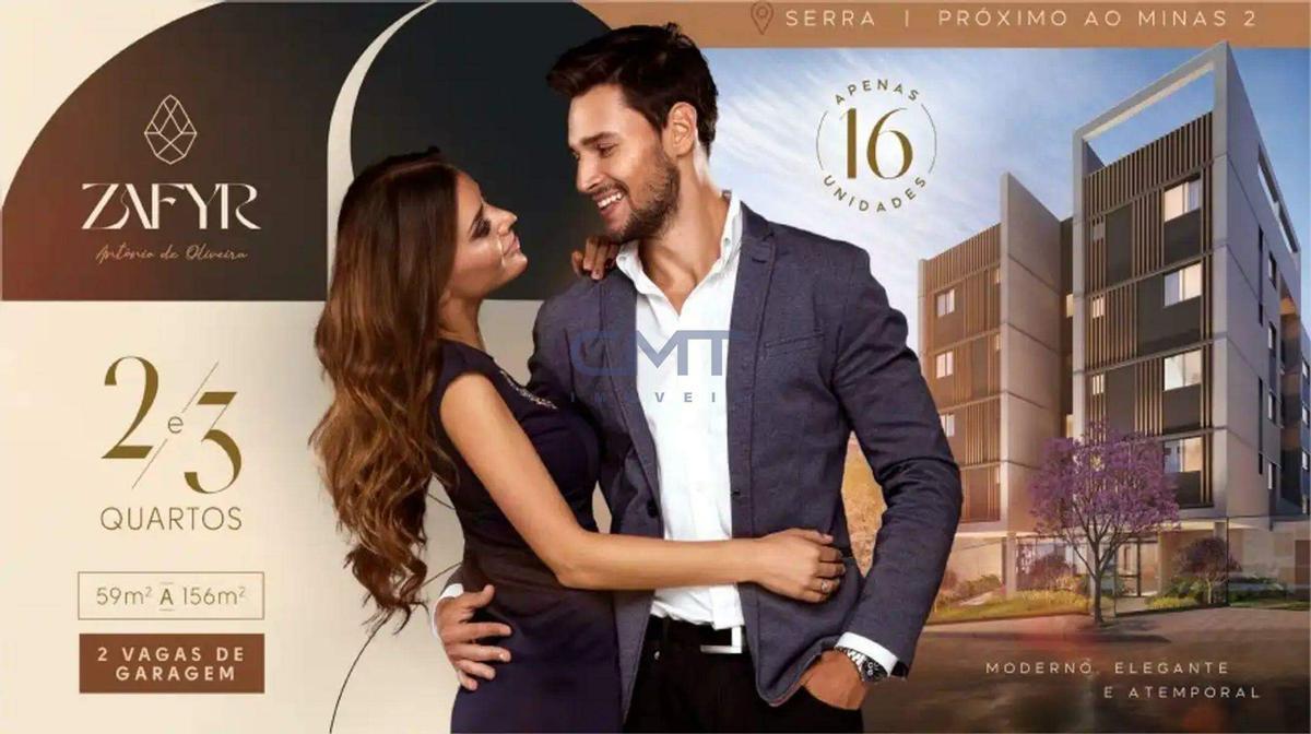 Cobertura, Serra, 2 Quartos, 2 Vagas, 1 Suíte